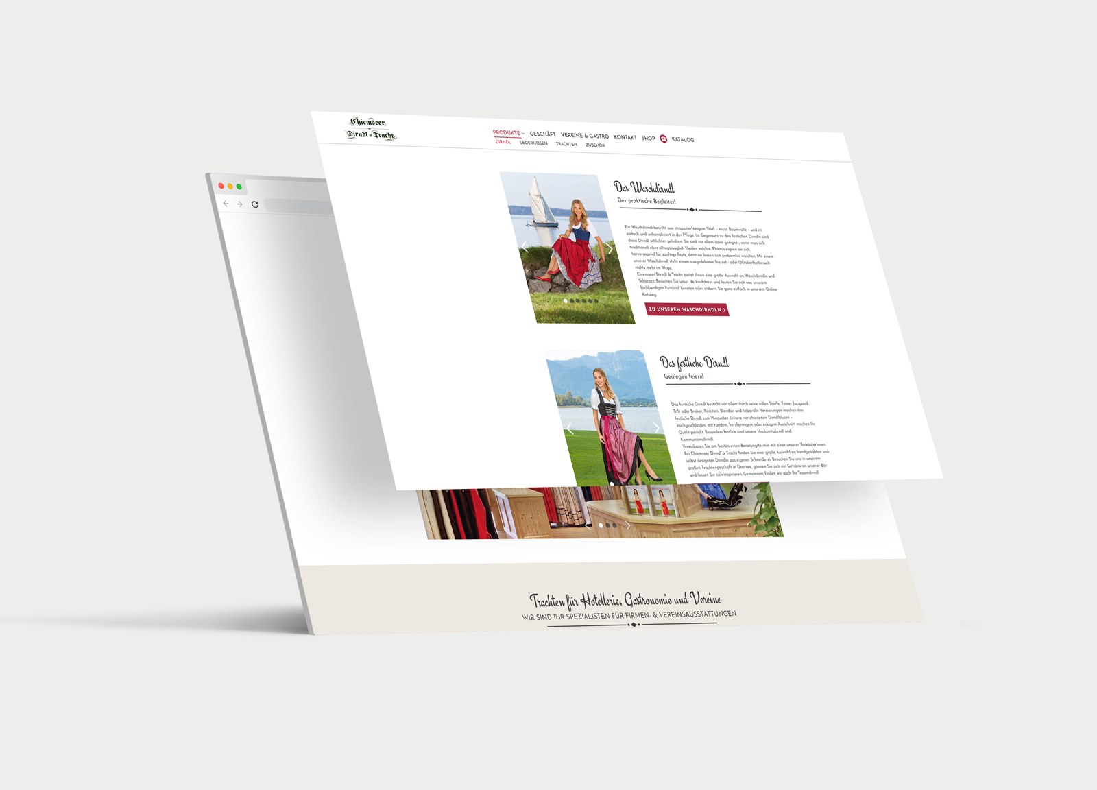 Chiemseer Dirndl & Tracht Website