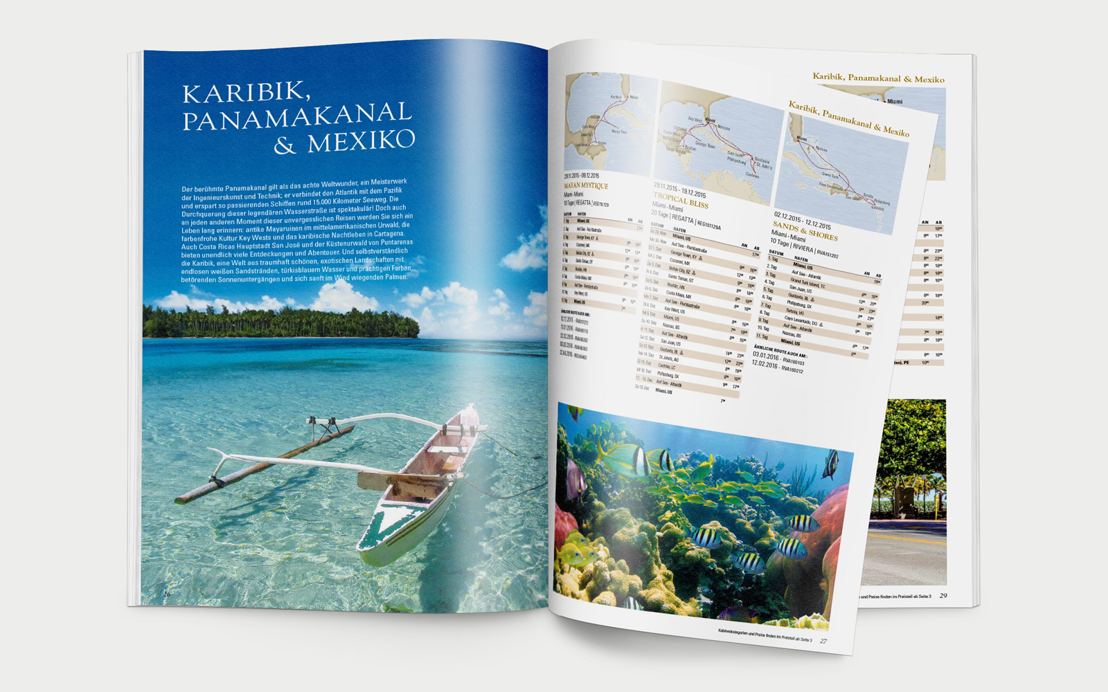 Oceania Cruises Kreuzfahrten Katalog
