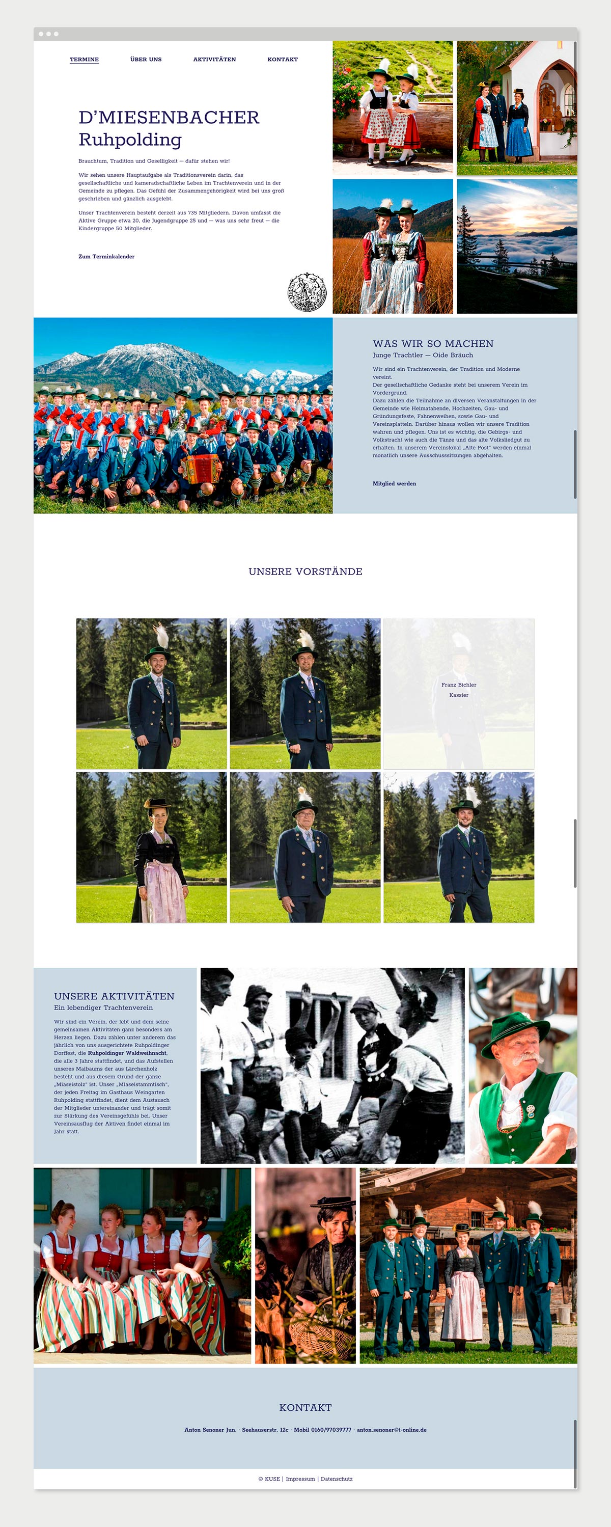D'Miesenbacher | Onepager D'Miesenbacher | Onepager