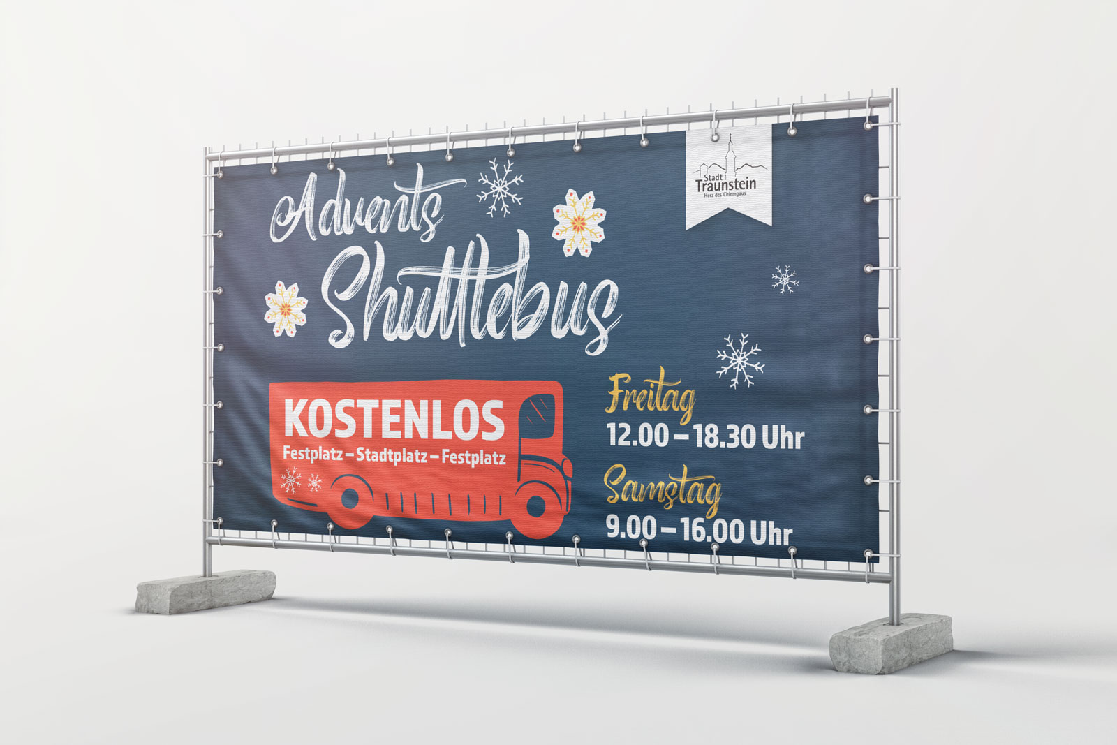 Stadt Traunstein Weihnachtsshuttle