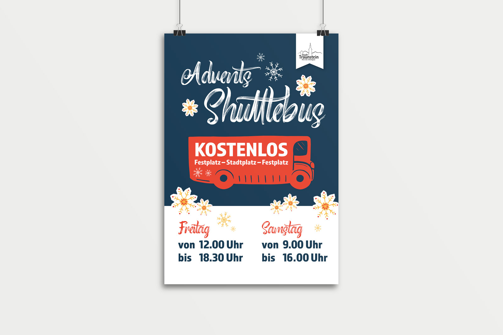 Stadt Traunstein Weihnachtsshuttle