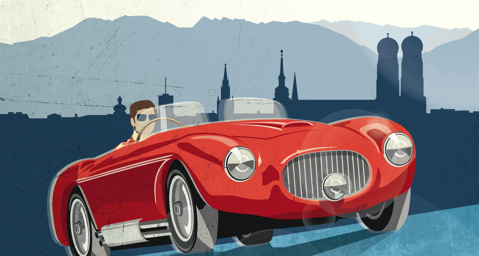 Mirbach Automobile Illustration